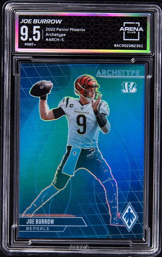 2022 Panini Joe Burrow - AC MINT+ 9.5 Phoenix Archetype #ARCH-5 card image