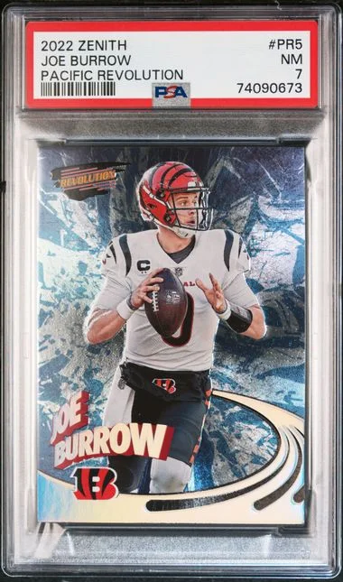 2022 Panini Joe Burrow Zenith Pacific Revolution #PR-5 card image