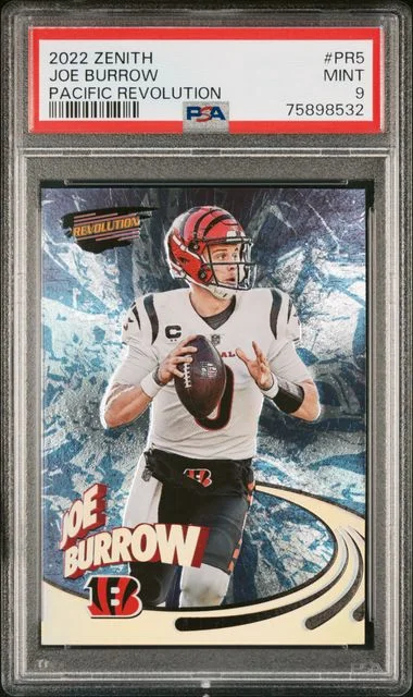 2022 Panini Joe Burrow Zenith Pacific Revolution #Pr5 card image
