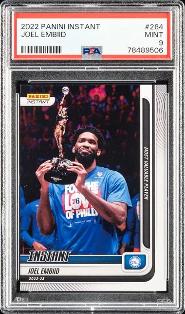 2022 Panini Joel Embiid (/195) Instant #264 card image