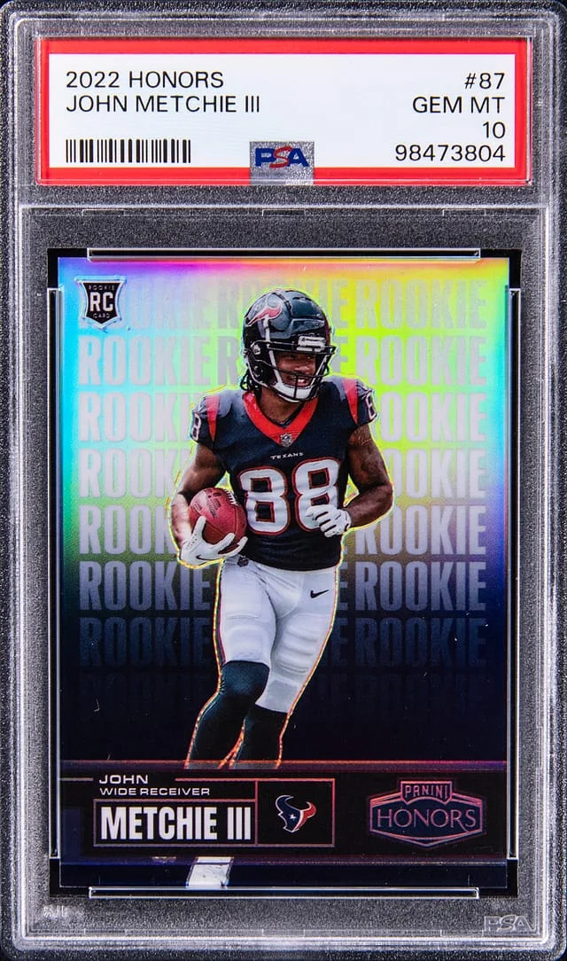 2022 Panini John Metchie III Honors #87 card image