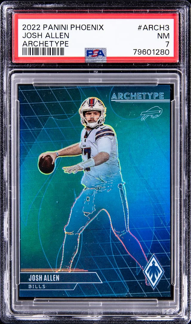 2022 Panini Josh Allen Phoenix Archetype #ARCH-3 card image