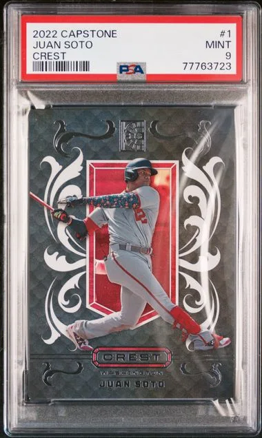 2022 Panini Juan Soto Capstone Crest #1 card image