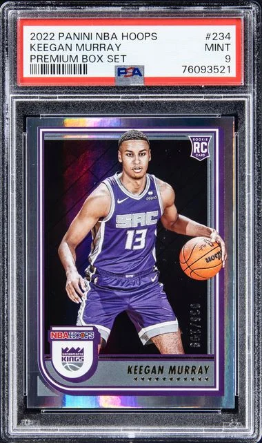 2022 Panini Keegan Murray NBA Hoops Premium Box Set #234 card image