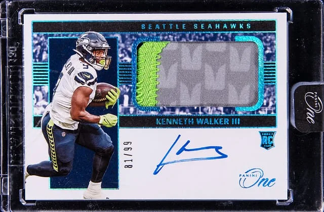 2022 Panini Kenneth Walker III One #14 card image
