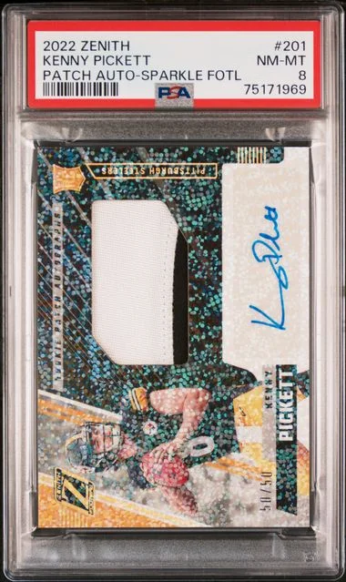 2022 Panini Kenny Pickett Playbook #201 card image