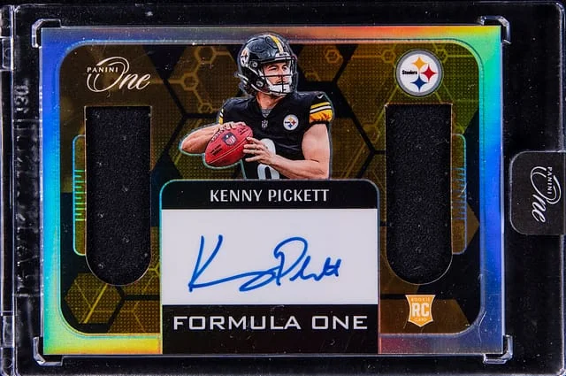 2022 Panini Kenny Pickett One Formula One Autographs #341 card image