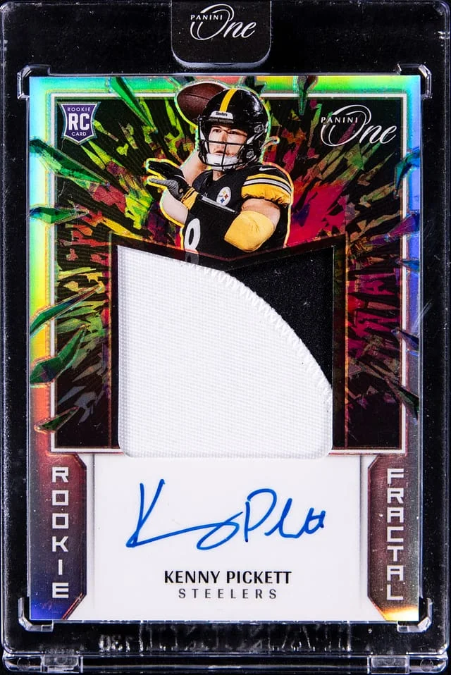 2022 Panini Kenny Pickett One Fractal #386 card image
