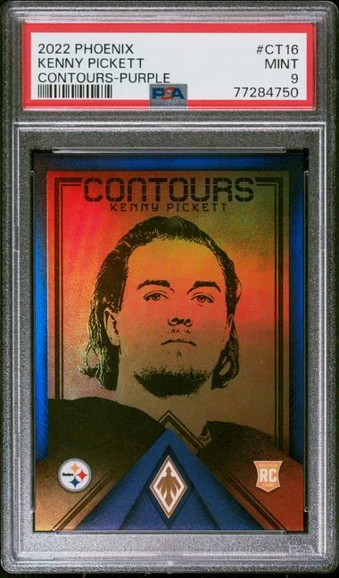 2022 Panini Kenny Pickett Phoenix Contours #CT16 card image