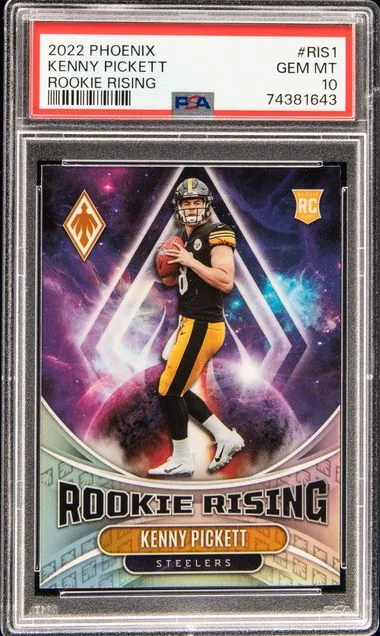 2022 Panini Kenny Pickett Phoenix Rising #Ris1 card image