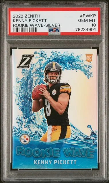 2022 Panini Kenny Pickett Zenith Wave #RWKP card image