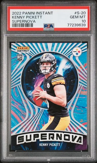 2022 Panini Kenny Pickett Instant Supernova #S-20 card image