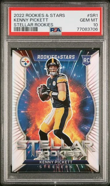 2022 Panini Kenny Pickett Rookies & Stars Stellar Rookies #Sr1 card image