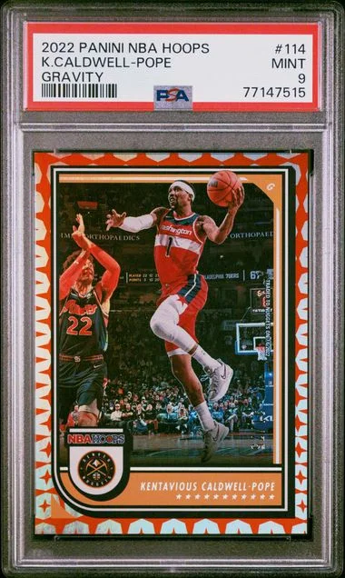 2022 Panini Kentavious Caldwell-Pope NBA Hoops Gravity #114 card image