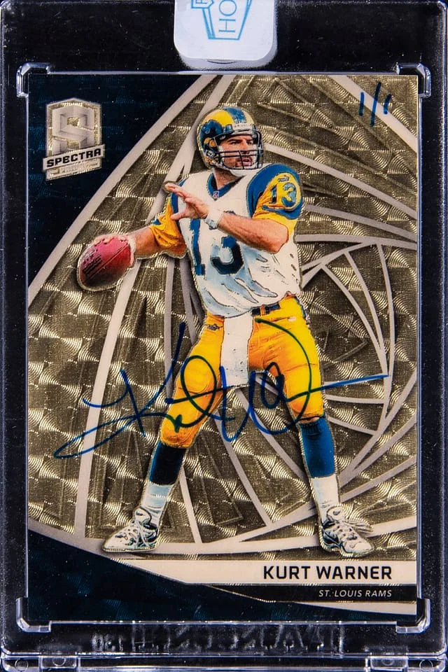 2022 Panini Kurt Warner Honors 2019 Spectra Recollection #124 card image