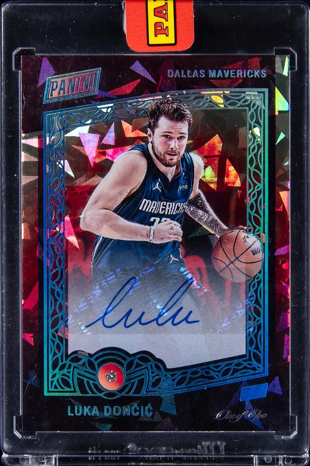 2022 Panini Luka Doncic The National #LD card image