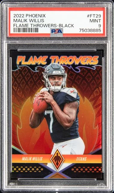 2022 Panini Malik Willis Phoenix Flame Throwers Black #Ft29 card image