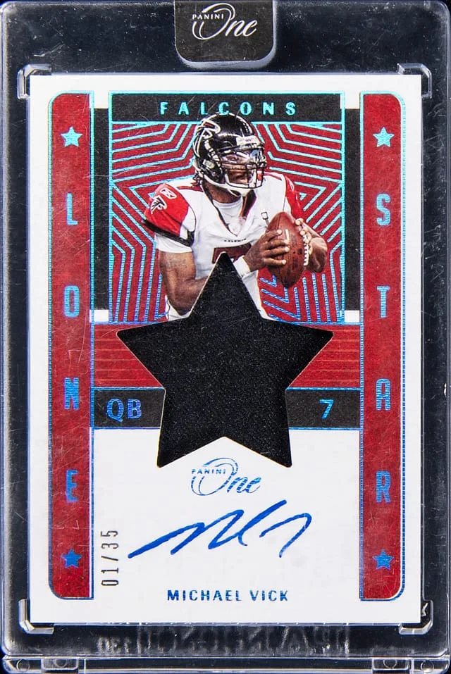 2022 Panini Michael Vick One Lone Star #86 card image