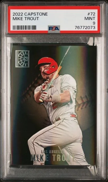 2022 Panini Mike Trout Capstone #72 card image