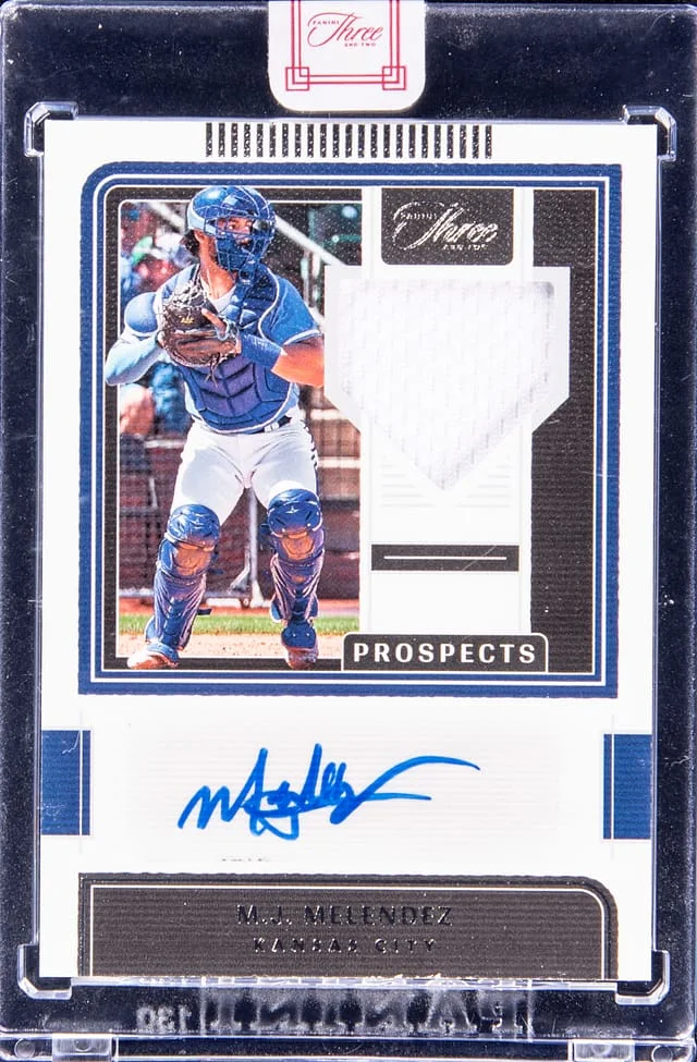 2022 Panini M.J. Melendez Three And Two #PJA-MM card image