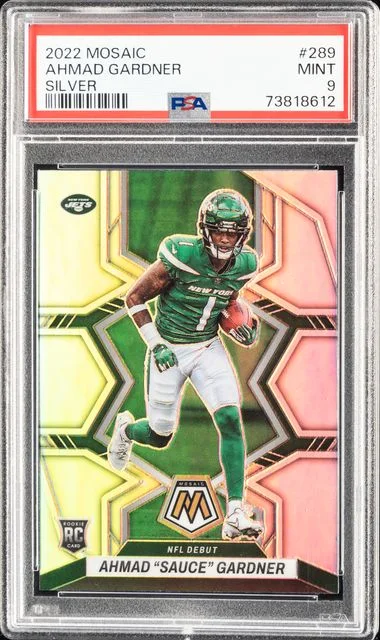 2022 Panini Mosaic Ahmad Sauce Gardner Silver #289 card image