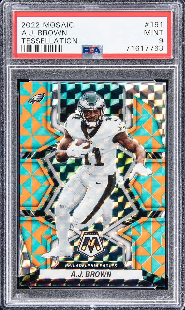 2022 Panini Mosaic A.J. Brown Tessellation #191 card image