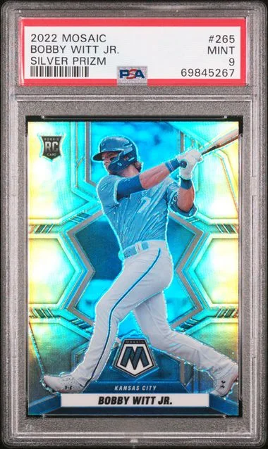 2022 Panini Mosaic Bobby Witt Jr. #265 card image