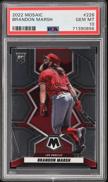 2022 Panini Mosaic Brandon Marsh #226 card image