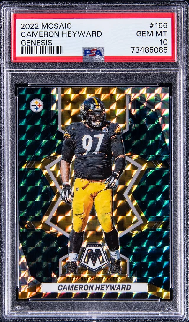 2022 Panini Mosaic Cameron Heyward Genesis #166 card image