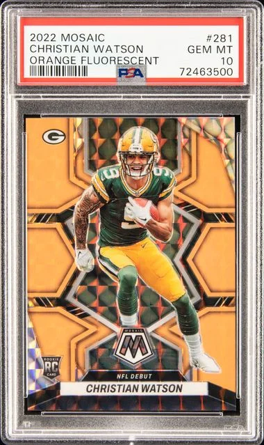 2022 Panini Mosaic Christian Watson #281 card image