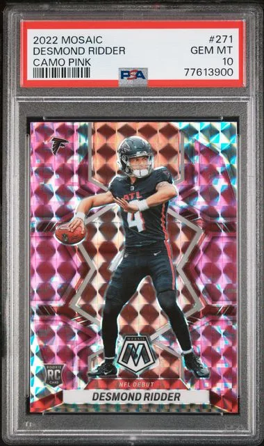 2022 Panini Mosaic Desmond Ridder #271 card image