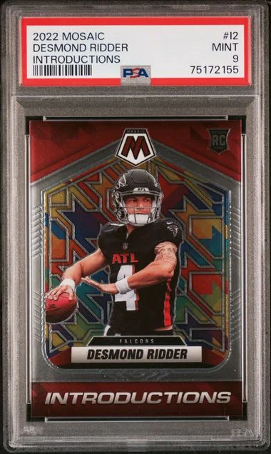 2022 Panini Mosaic Desmond Ridder Introductions #I2 card image