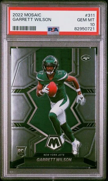 2022 Panini Mosaic Garrett Wilson #311 card image