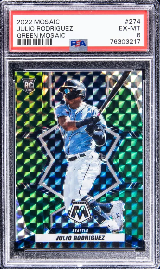 2022 Panini Mosaic Julio Rodriguez #274 card image