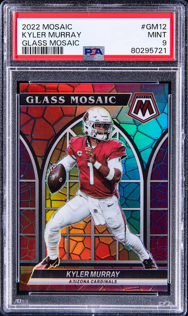 2022 Panini Mosaic Kyler Murray Glass Mosaic #GM12 card image