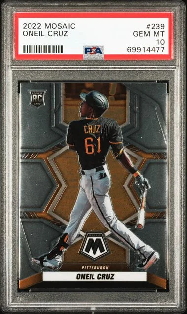 2022 Panini Mosaic Oneil Cruz #239 card image
