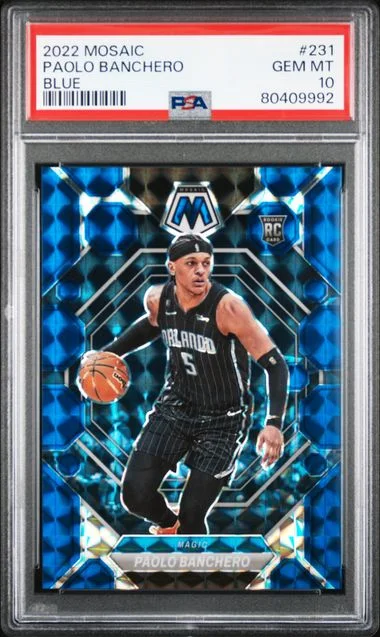 2022 Panini Mosaic Paolo Banchero White #231 card image