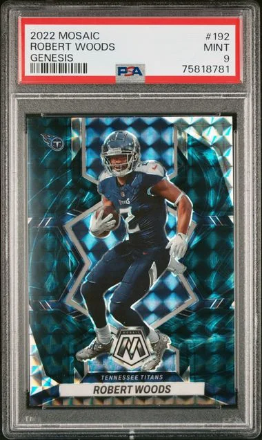2022 Panini Mosaic Robert Woods Genesis #192 card image