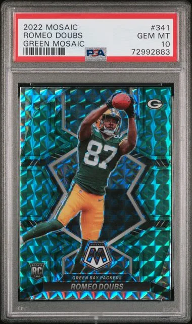 2022 Panini Mosaic Romeo Doubs #341 card image
