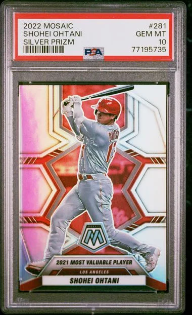 2022 Panini Mosaic Shohei Ohtani #281 card image