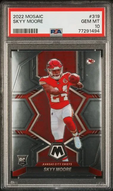 2022 Panini Mosaic Skyy Moore #319 card image