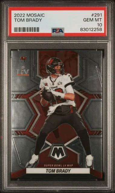 2022 Panini Mosaic Tom Brady #291 card image