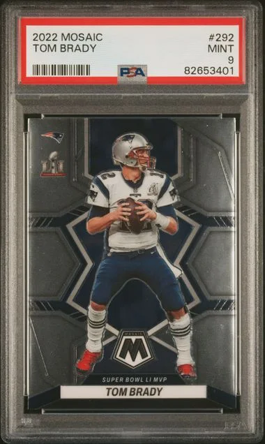 2022 Panini Mosaic Tom Brady #292 card image