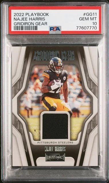 2022 Panini Najee Harris Playbook Gridiron Gear #GG11 card image