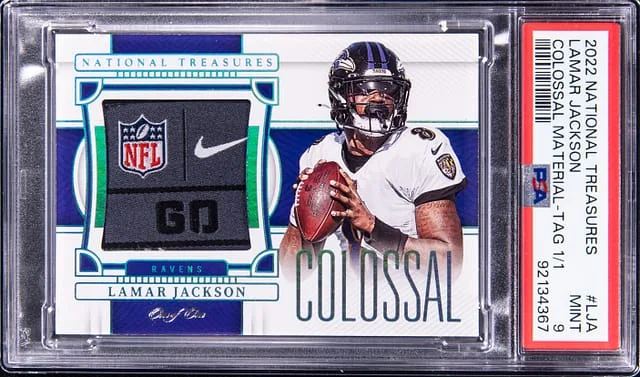 2022 Panini National Treasures Colossal Material #no-number card image