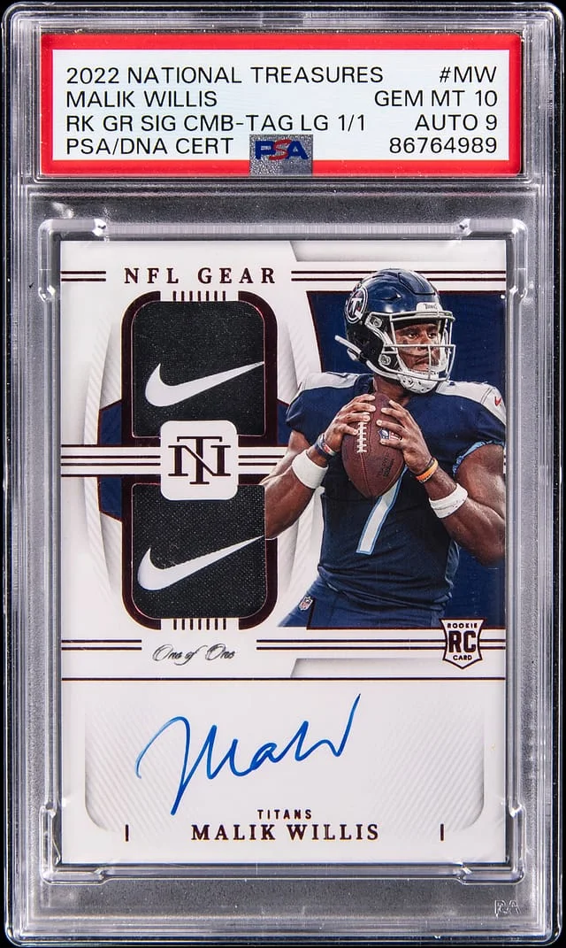 2022 Panini National Treasures Gear #no-number card image