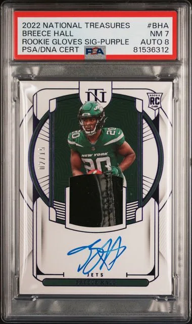 2022 Panini National Treasures Gloves #no-number card image