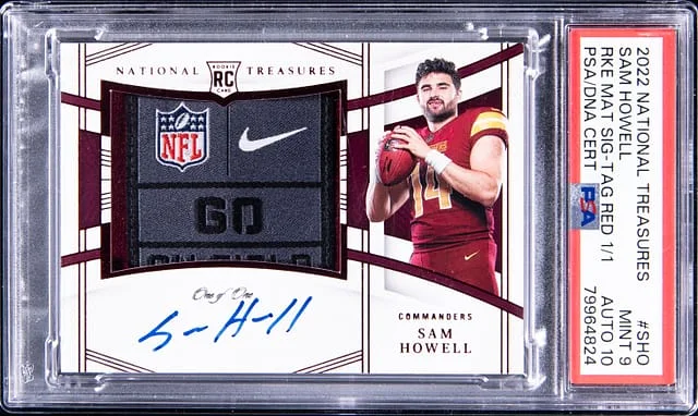 2022 Panini National Treasures Material Signatures Laundry #no-number card image