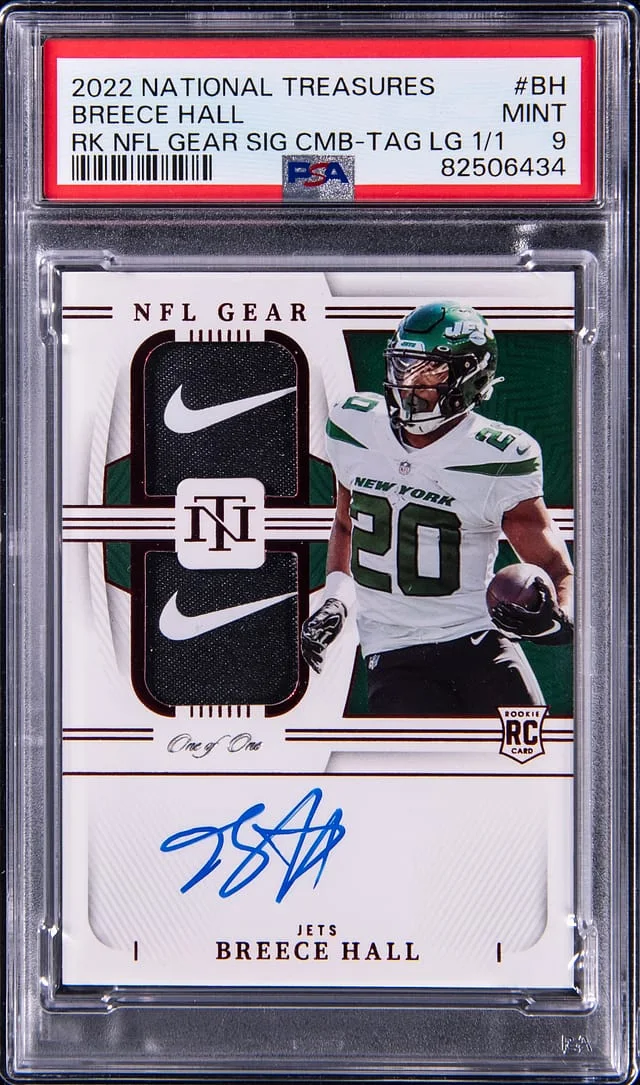 2022 Panini National Treasures NFL Gear #no-number card image