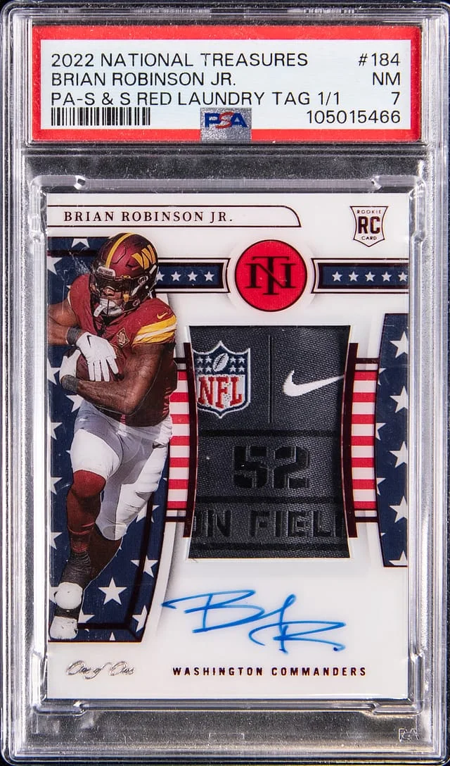 2022 Panini National Treasures Patch #no-number card image